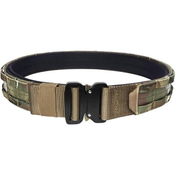 Quick Release Rigger MOLLE Belt 1.75 Inch Inner & Outer Tactical Heavy Duty Belt - Picture 1 of 8
